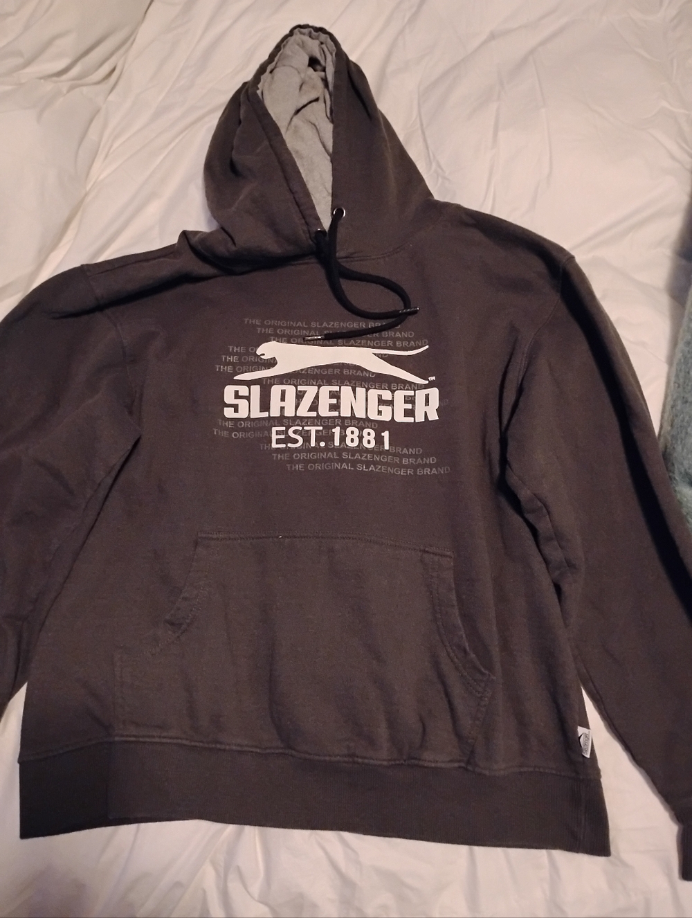 Slazenger Men's Large Hoodie, Brown
